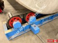 irizar track welding rotators  40 mt   stainless steel tanks  thin wall tanks  